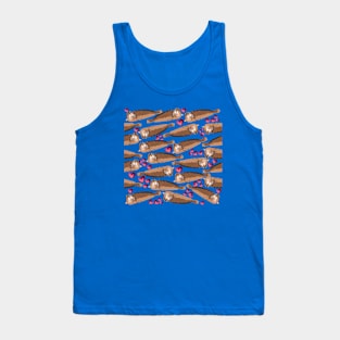 Bearded seal pattern Tank Top